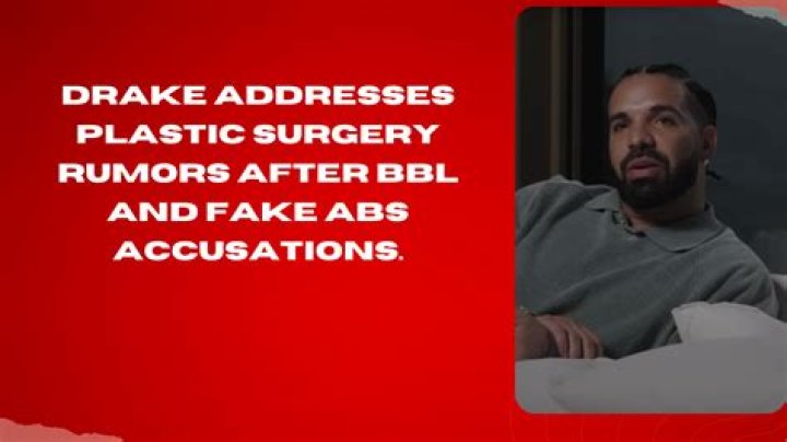 Drake | Surgery Rumors 2024