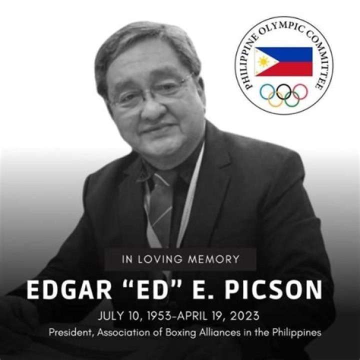 
Ed Picson Death Cause And Obituary | How Did ABAP President Die 